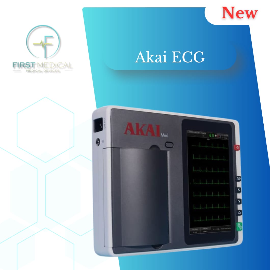 جهاز رسم قلب اكاي 3 قناة AKAI ECG (جديد)